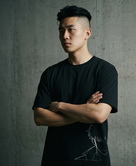 Minimalist Anime Graphic Tee