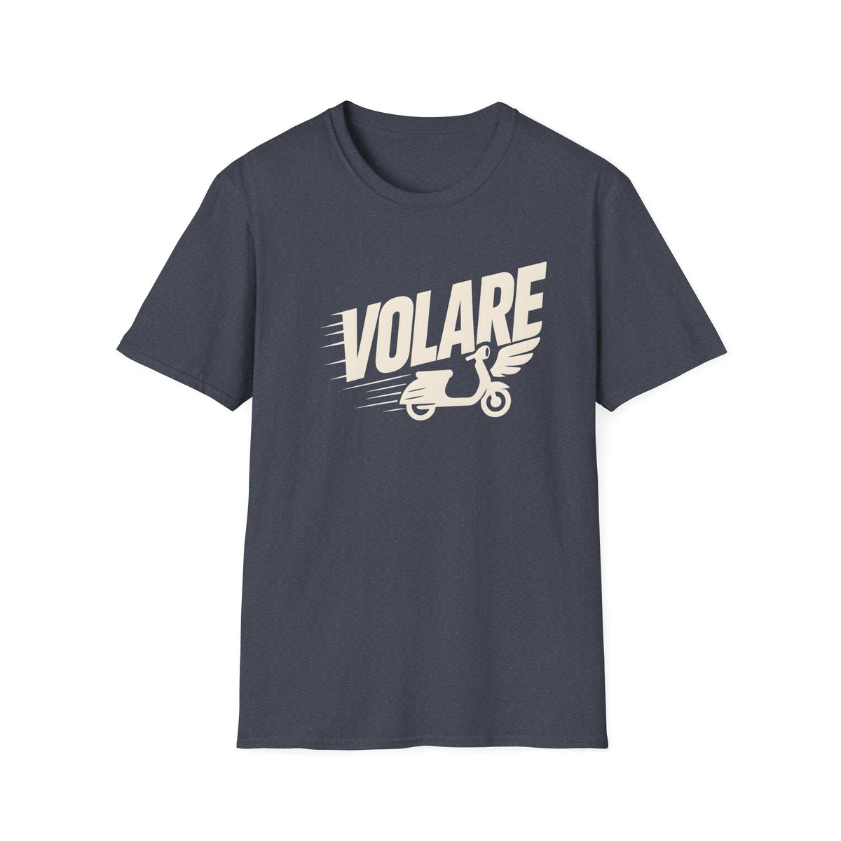 Volare Scooter T‑Shirt — Vintage Vespa Ride Graphic Tee