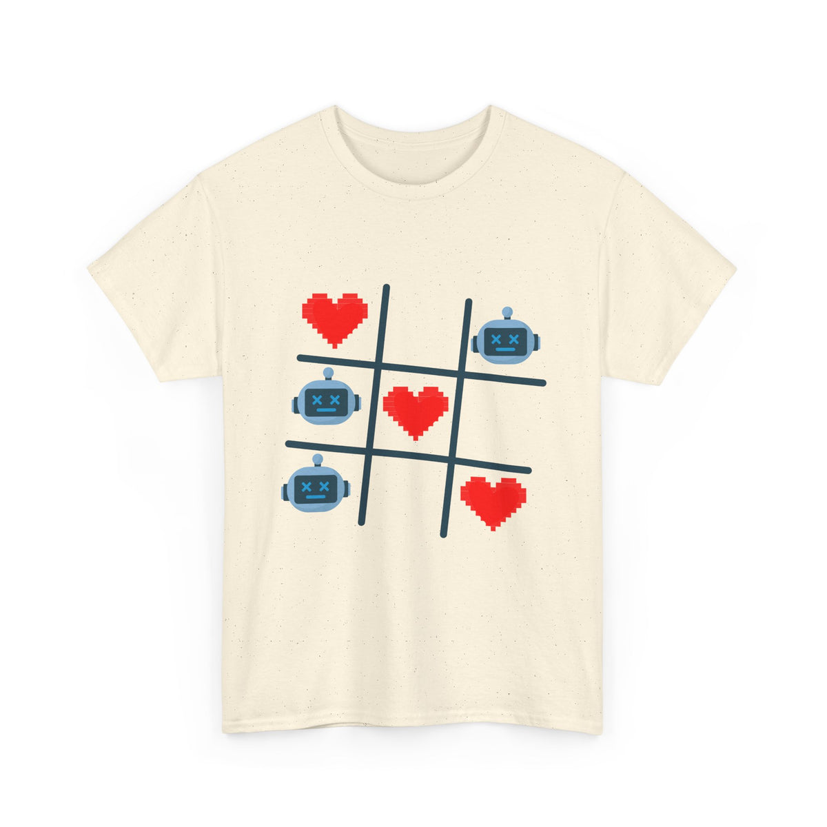 Robots vs Hearts T-Shirt