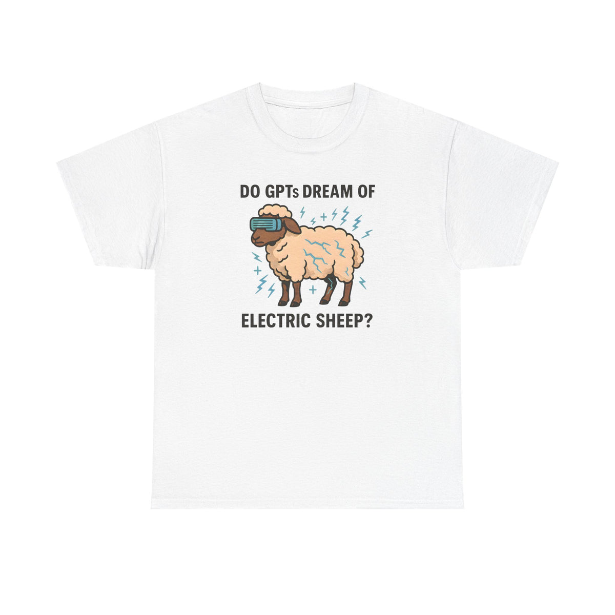 Do GPT Dream Electric Sheep T-Shirt | Philip K Dick Sci-Fi