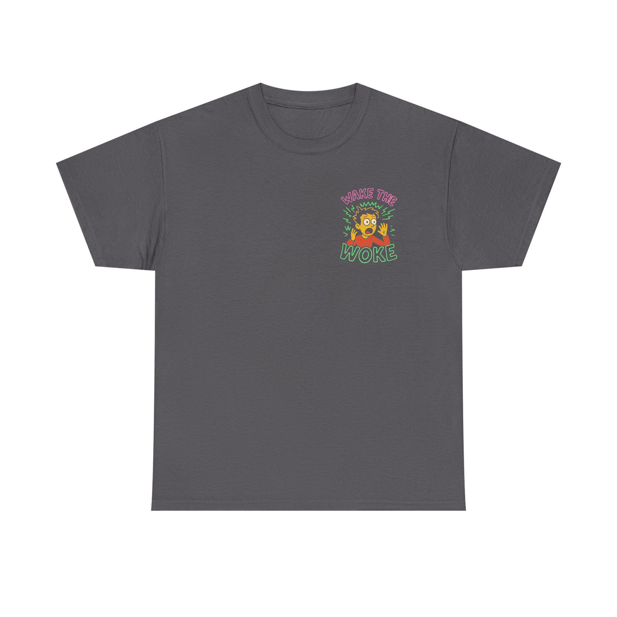 Retro Colorful Political Satire Shirt