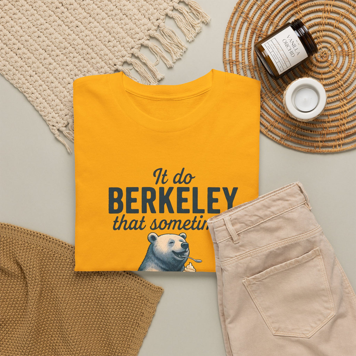 Bear on Bike 'It Do Berkeley That Sometimes' Tee