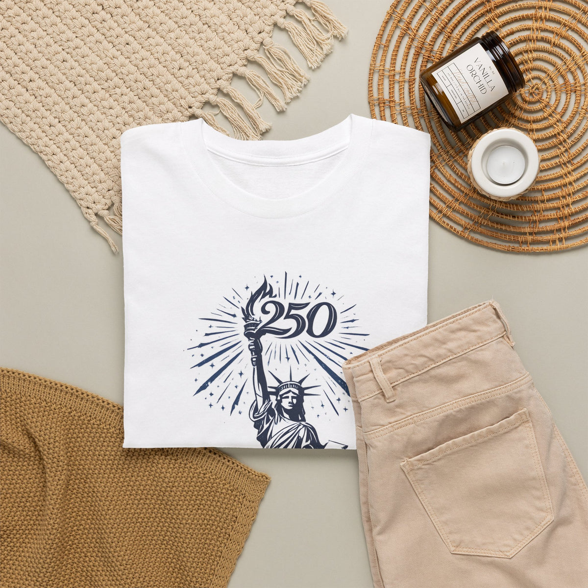Liberty Statue 250th Anniversary T-Shirt