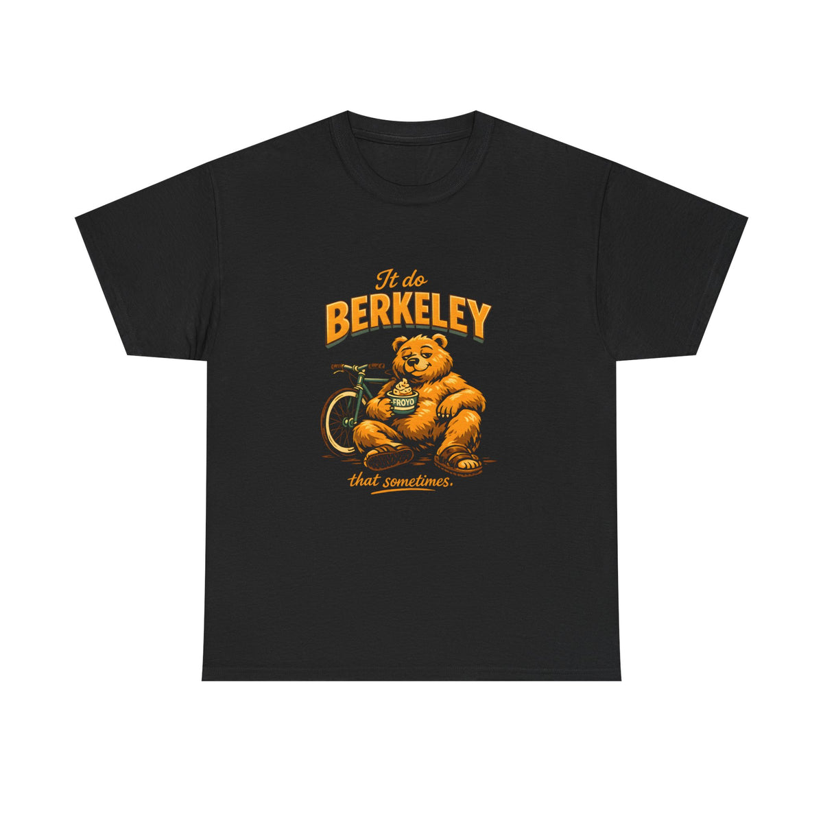 Berkeley Bear Vintage Graphic Tee — "I’d be Berkeley (that sometimes)"