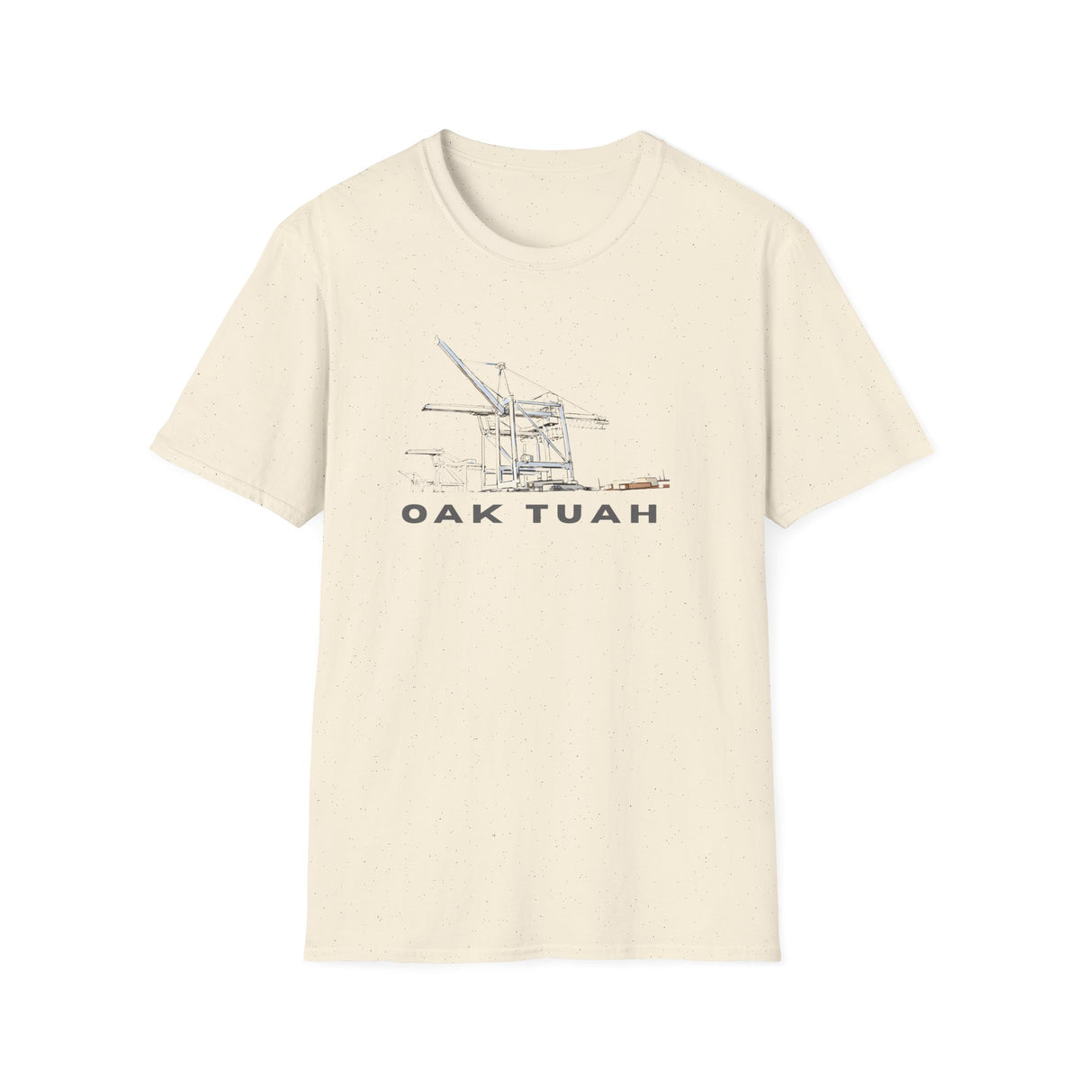 Oak Tuah Crane Sketch T-Shirt
