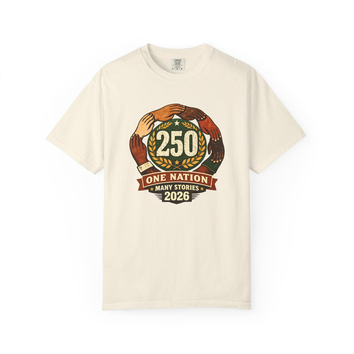One Nation Many Stories Tee | 250th Anniversary T-Shirt