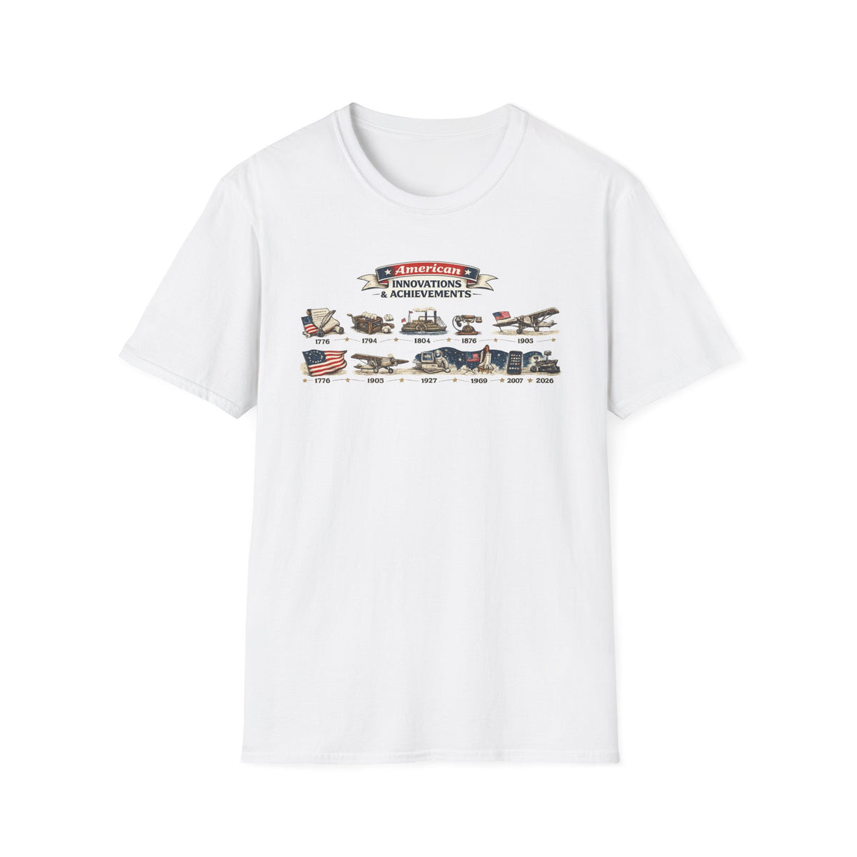 American Innovations Achievements T-Shirt | USA 250