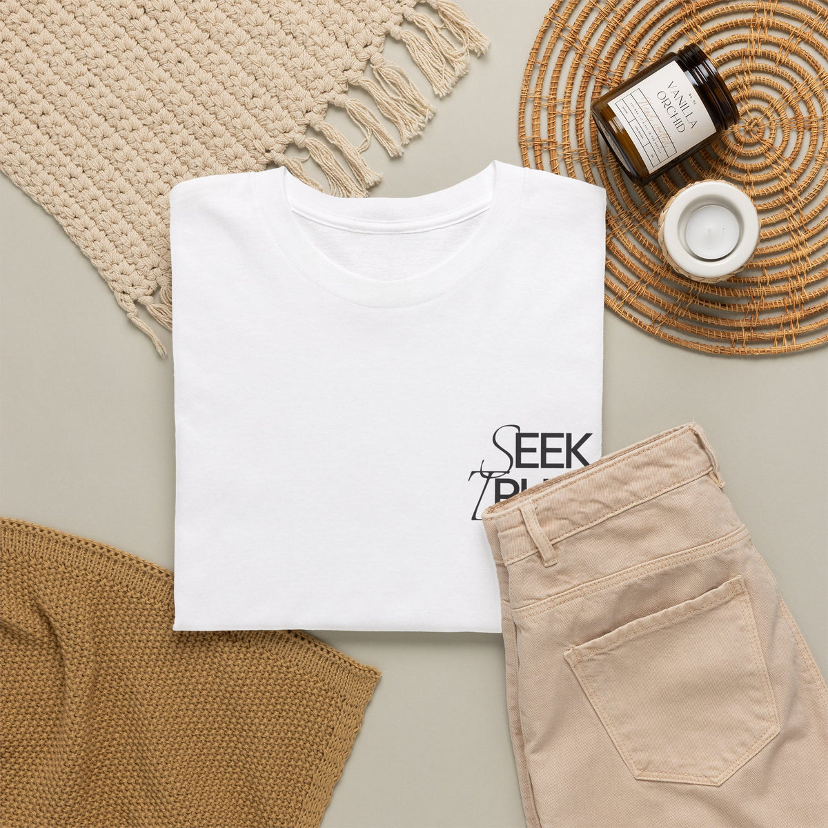 Seek Truth T-Shirt | Minimalist Tee