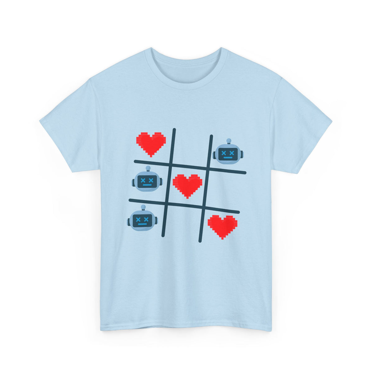 Robots vs Hearts T-Shirt