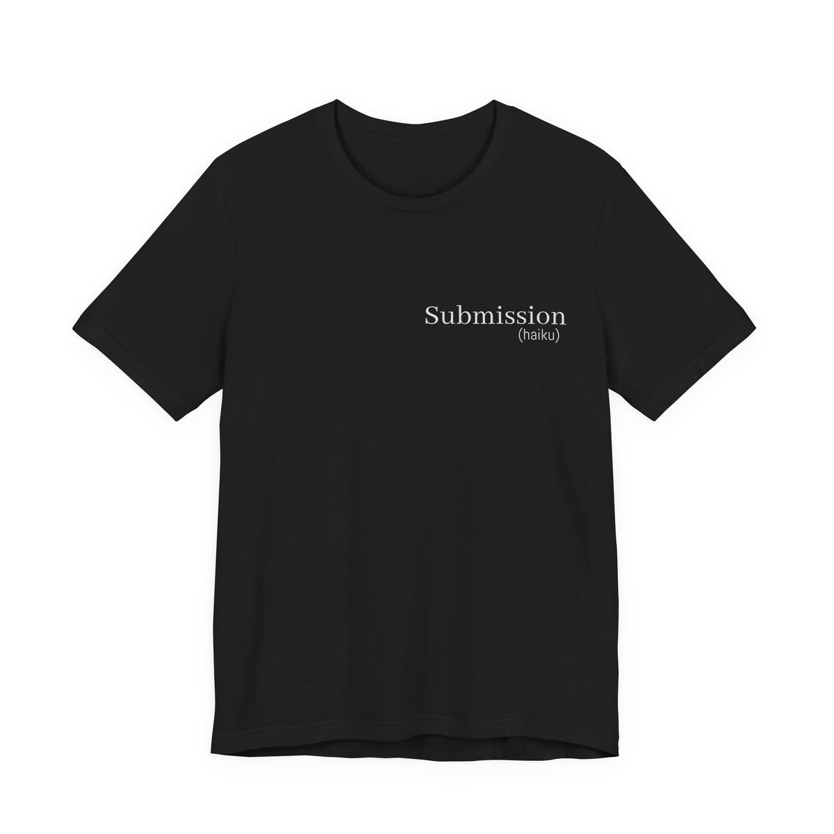 Submission - (haiku)  | Wearable Literature Tee