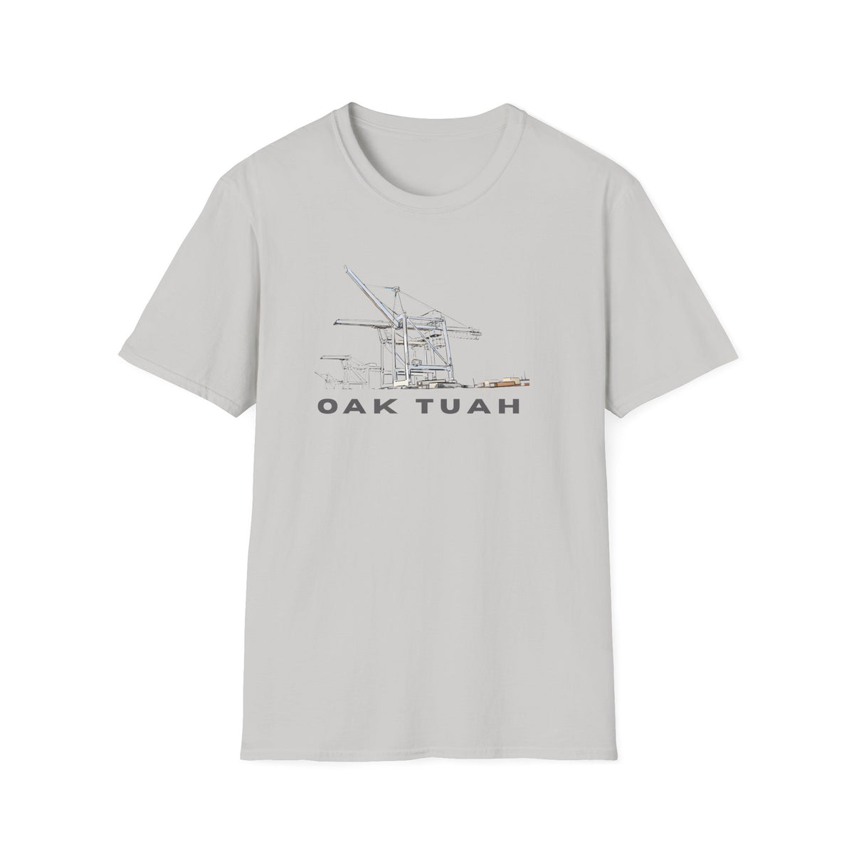 Oak Tuah Crane Sketch T-Shirt