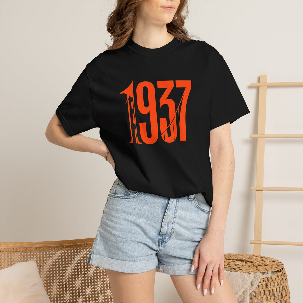 1937 Golden Gate Bridge Landmark Hommage Tee