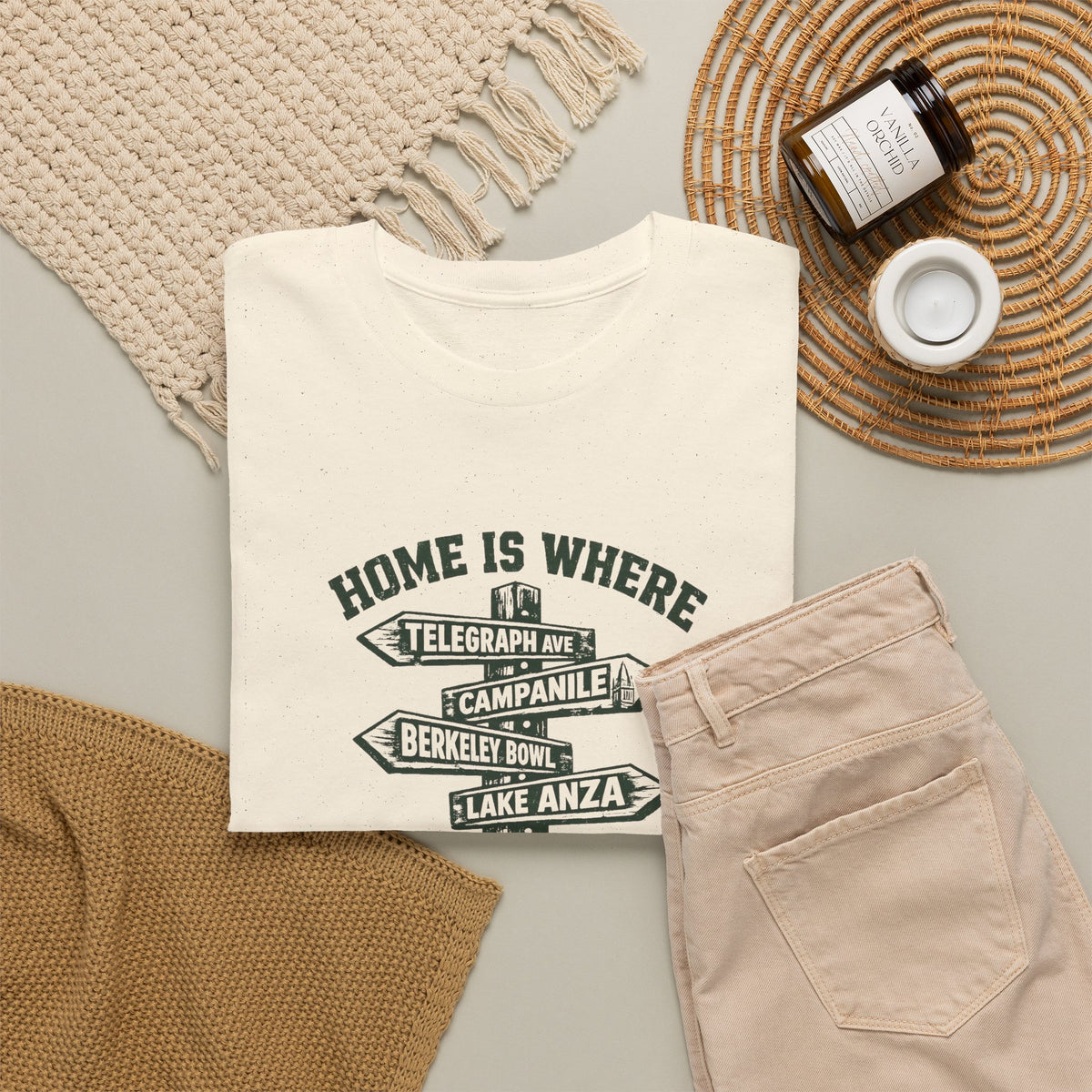 Berkeley Is Signpost Graphic Tee