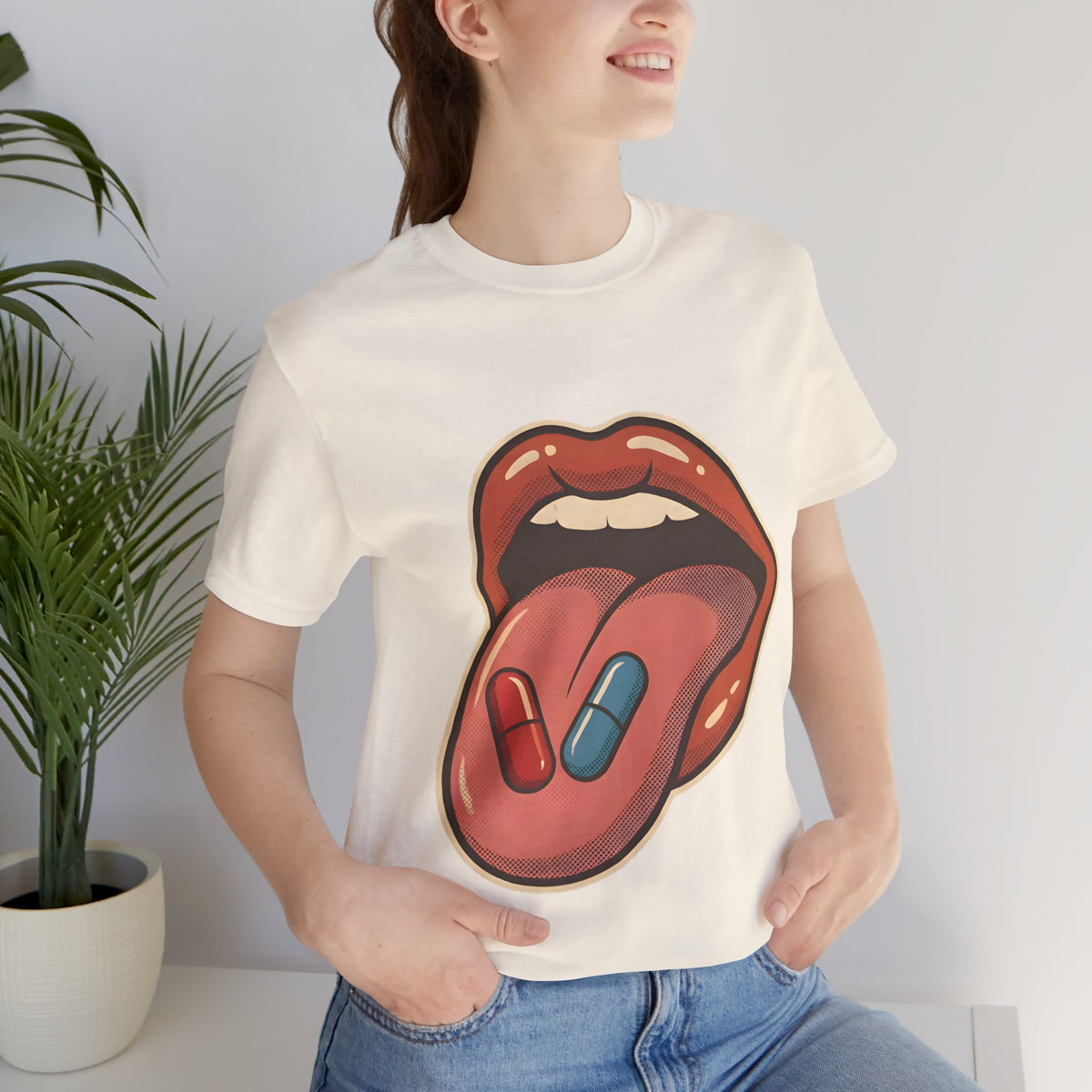 Pill Pop Matrix Art T-Shirt
