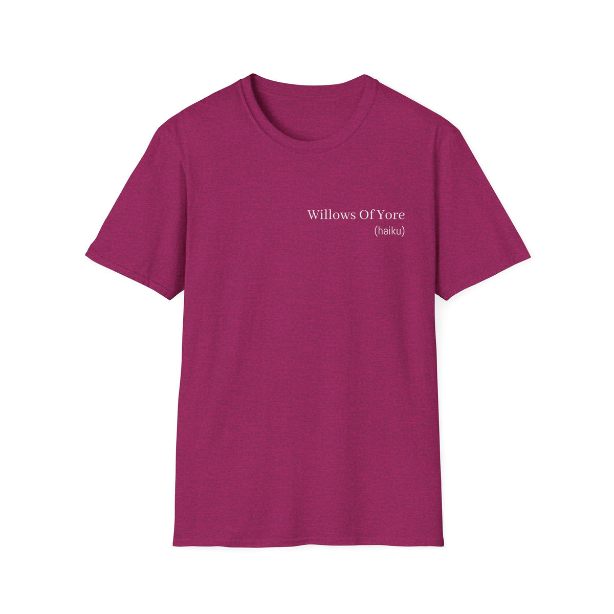 Willows of Yore- (poem)  || Wearable Literature Tee