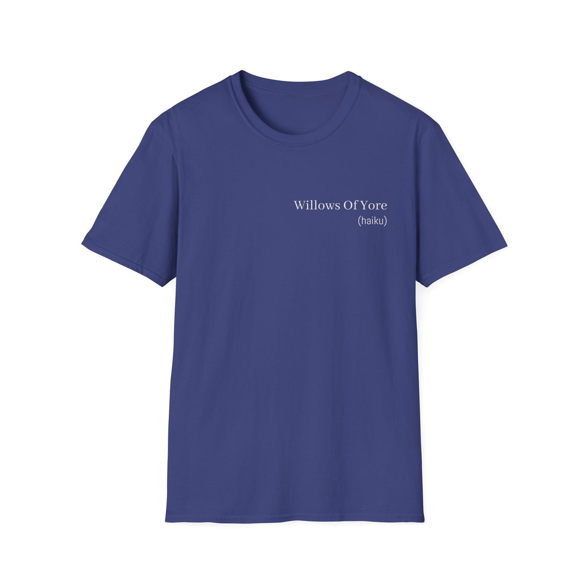 Willows of Yore- (poem)  || Wearable Literature Tee