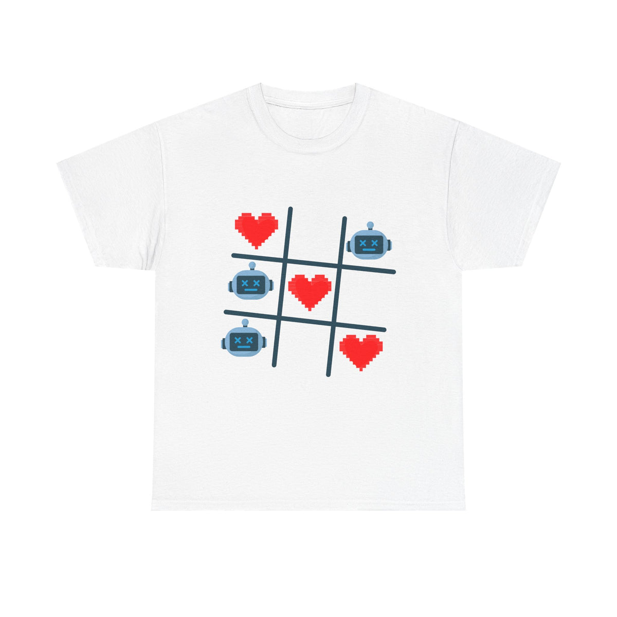 Robots vs Hearts T-Shirt