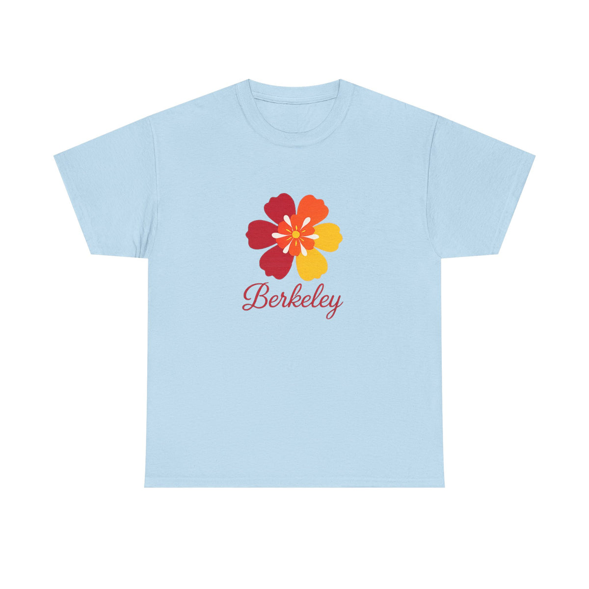 Berkeley Retro Spring Floral Script Tee