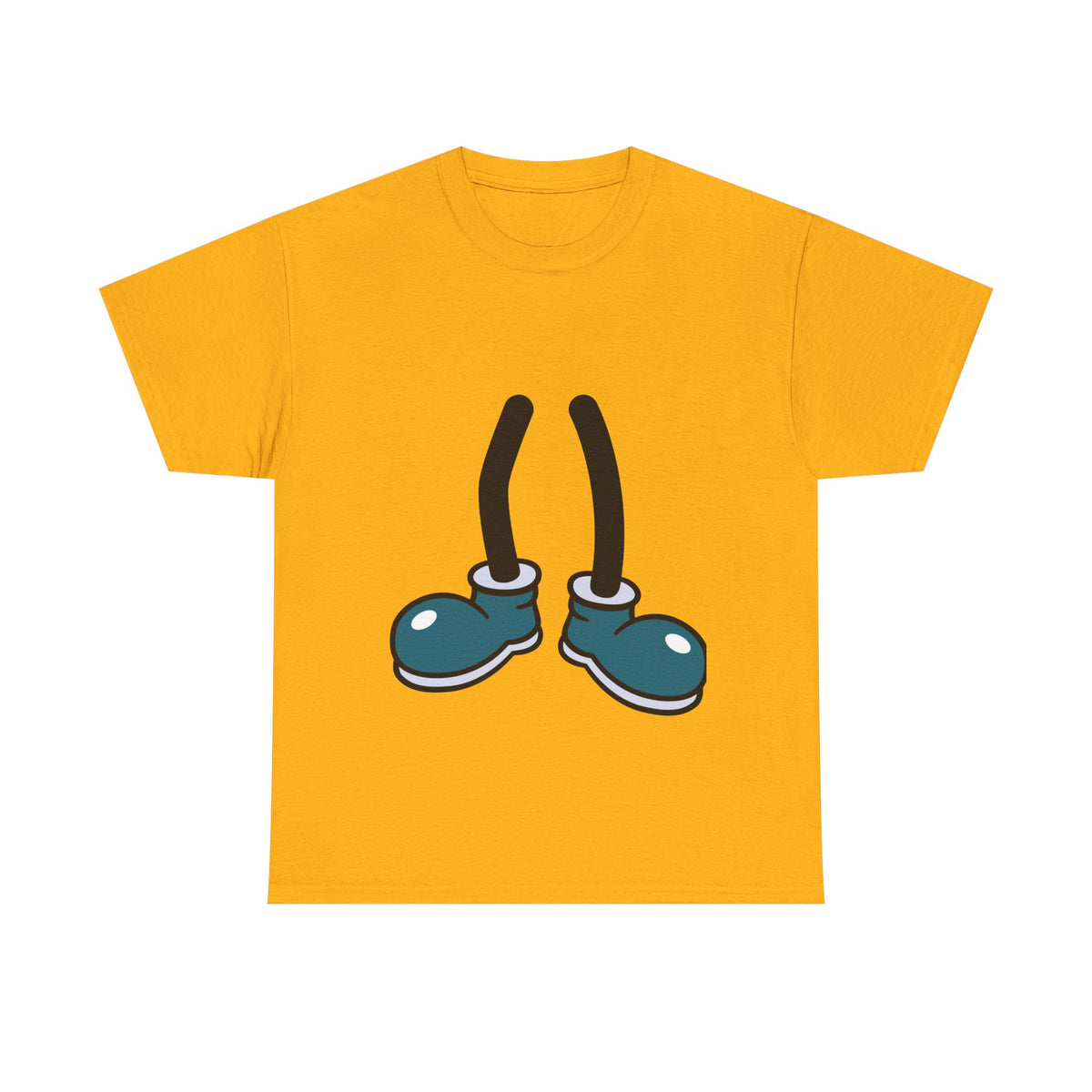 Blue Cartoon Shoes T-Shirt