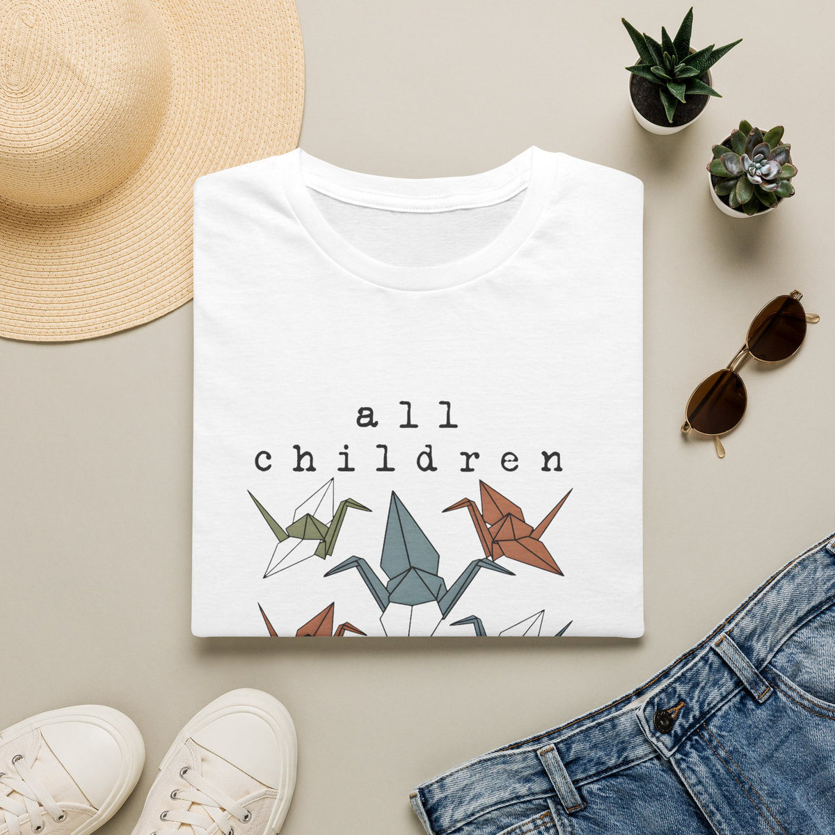 Origami Crane Tee