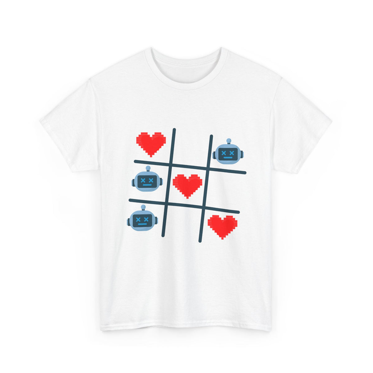 Robots vs Hearts T-Shirt