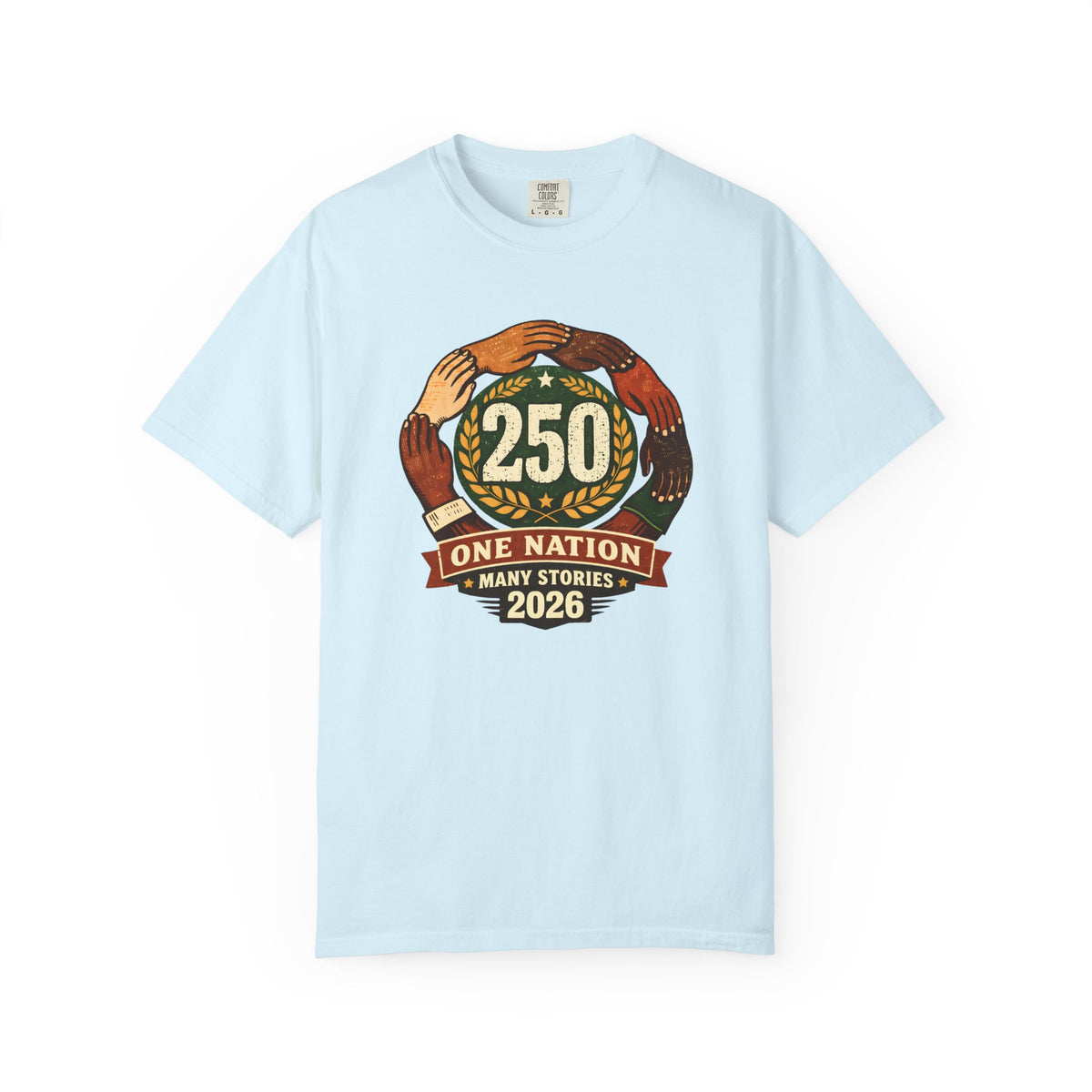 One Nation Many Stories Tee | 250th Anniversary T-Shirt