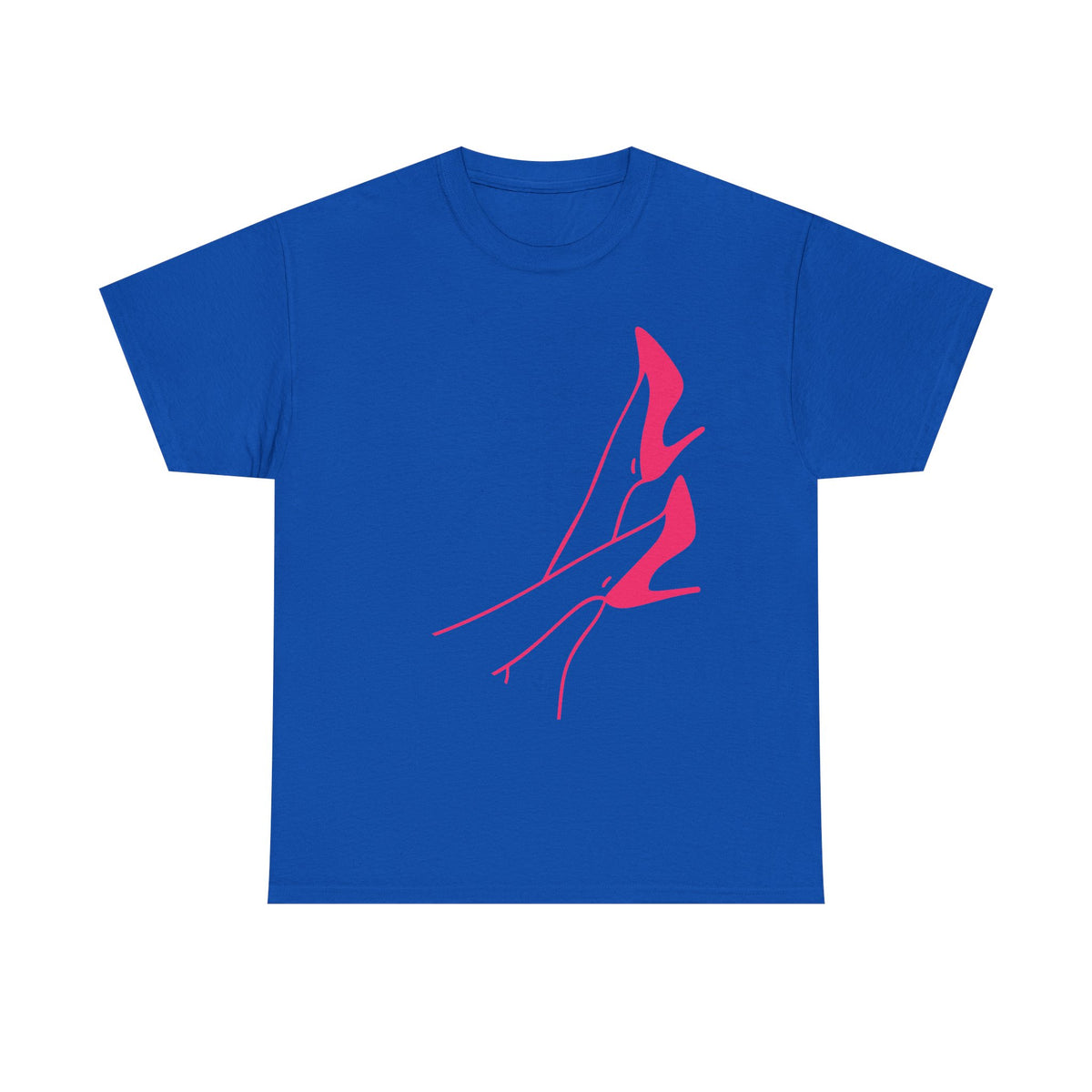 Red High Heel Silhouette T-Shirt