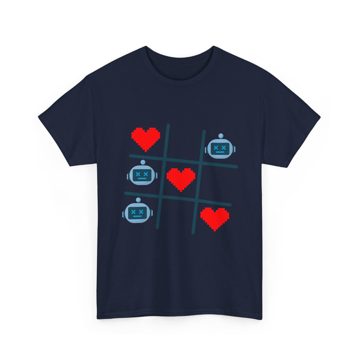 Robots vs Hearts T-Shirt