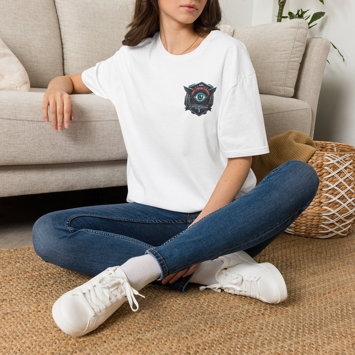 Eye Emblem Anti Pysop  T-Shirt