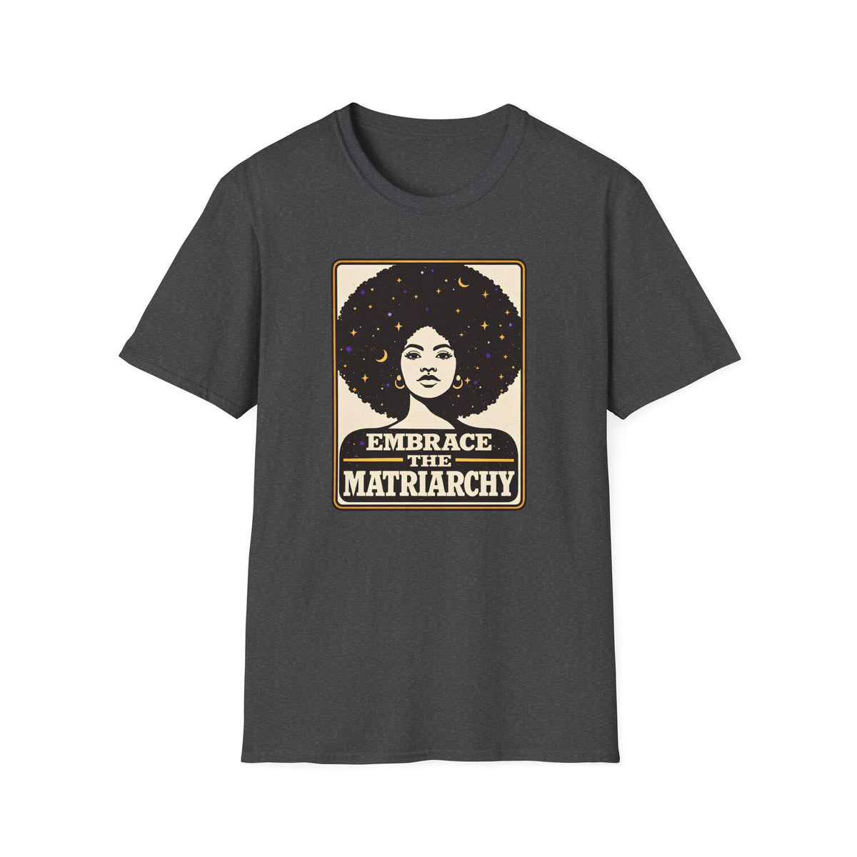 Retro Afro Woman Feminist Tee