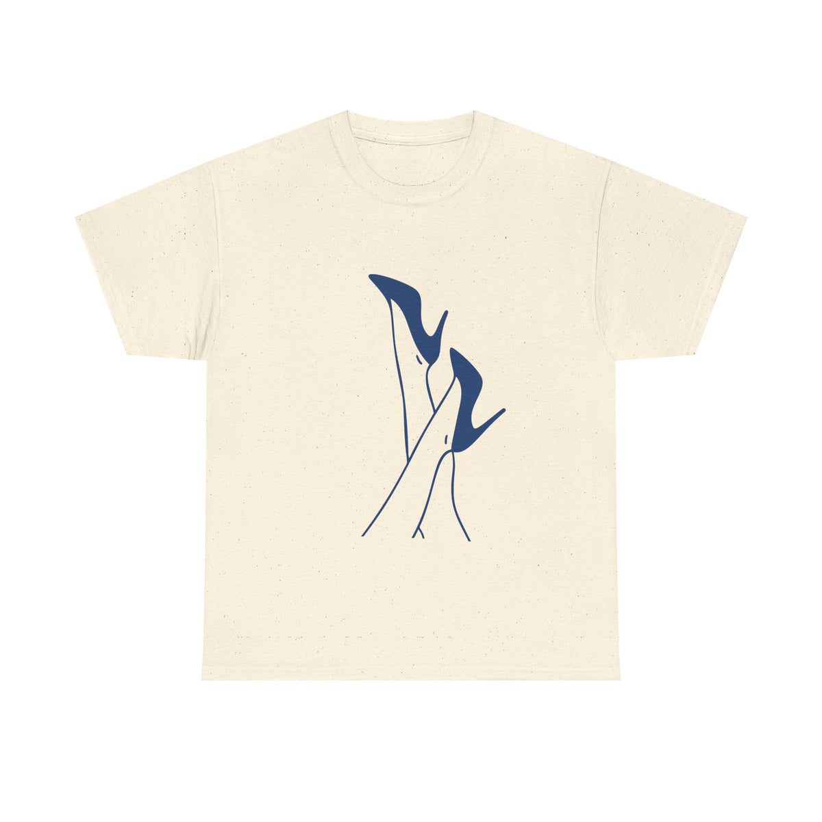 High Heels Silhouette Tee — Minimalist