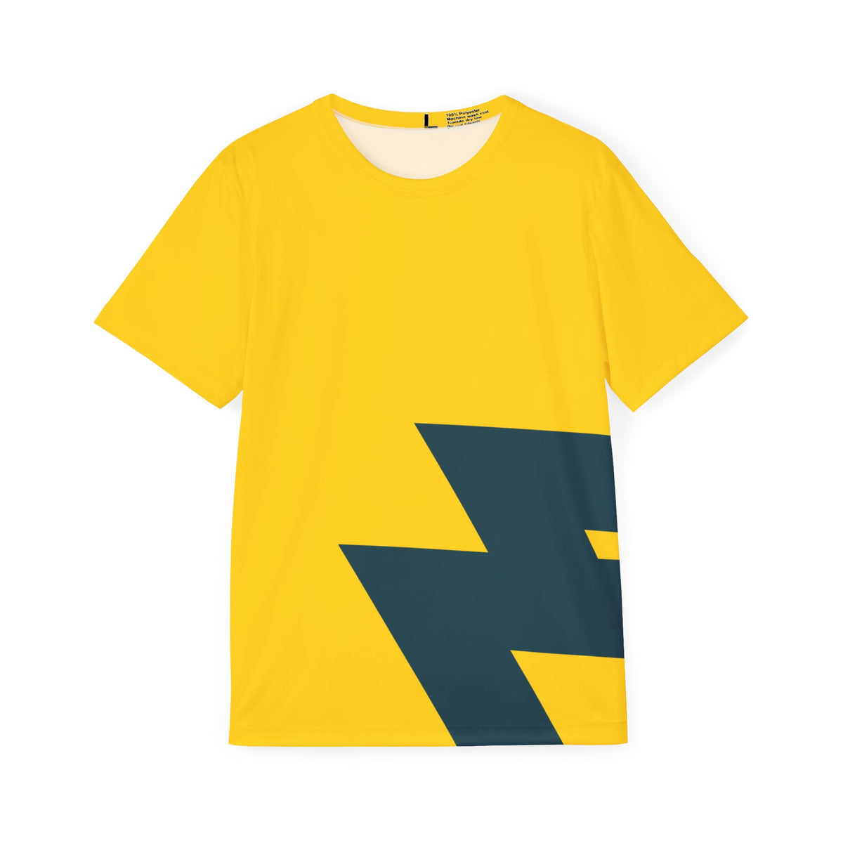 Abstract Lightning Bolt Graphic T-Shirt