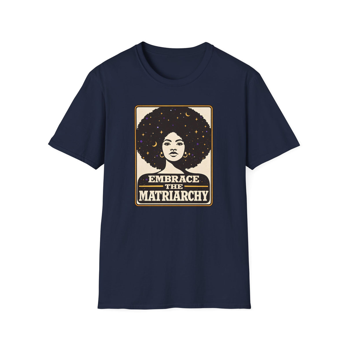 Retro Afro Woman Feminist Tee