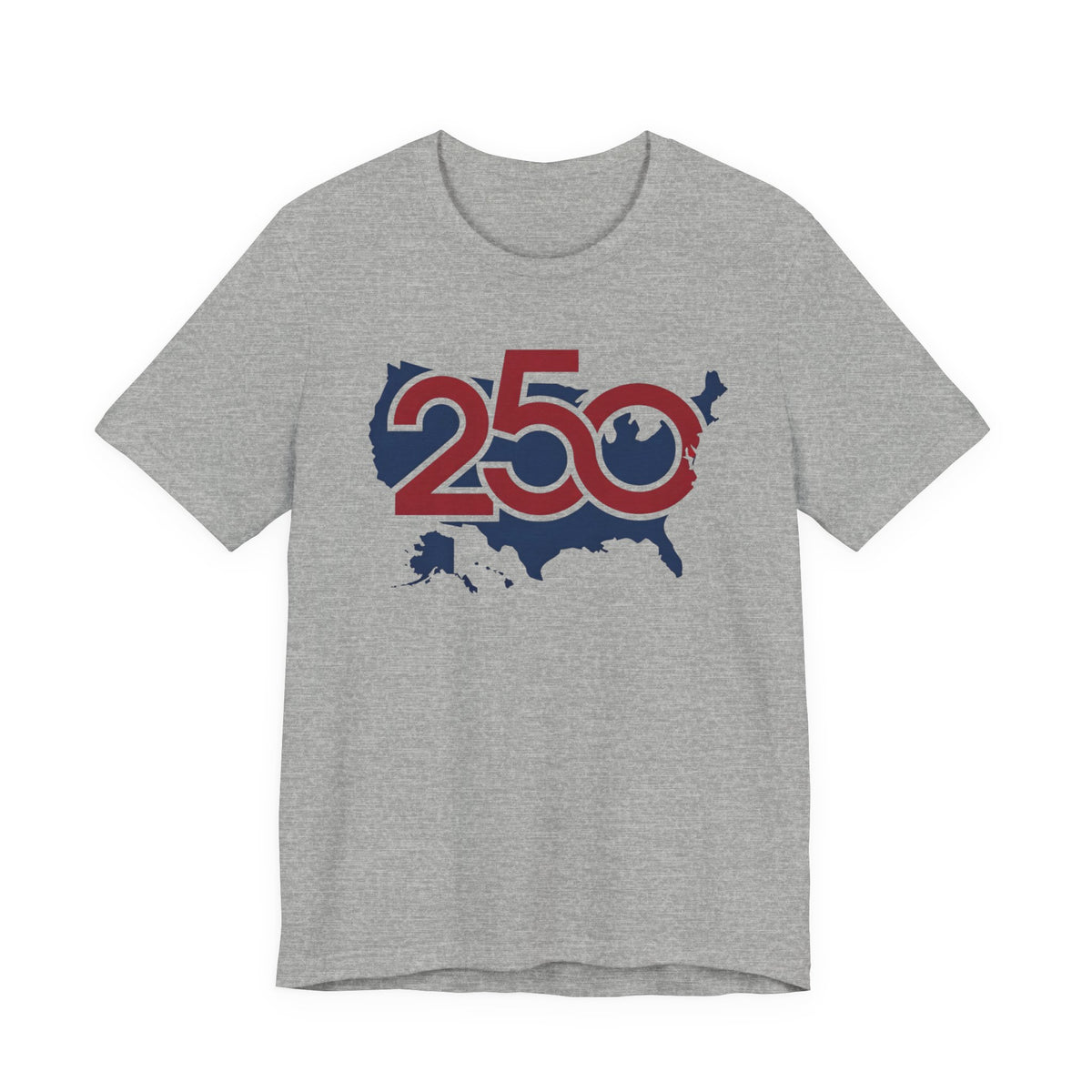 250 USA map T-Shirt