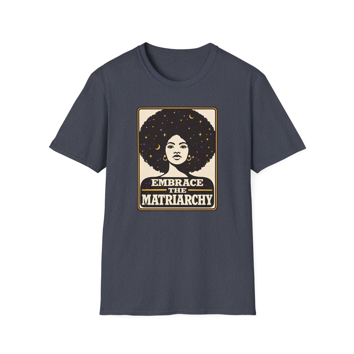 Retro Afro Woman Feminist Tee