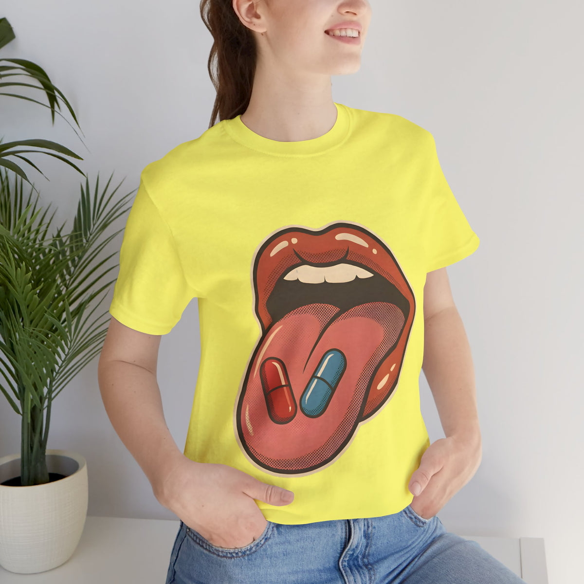 Pill Pop Matrix Art T-Shirt