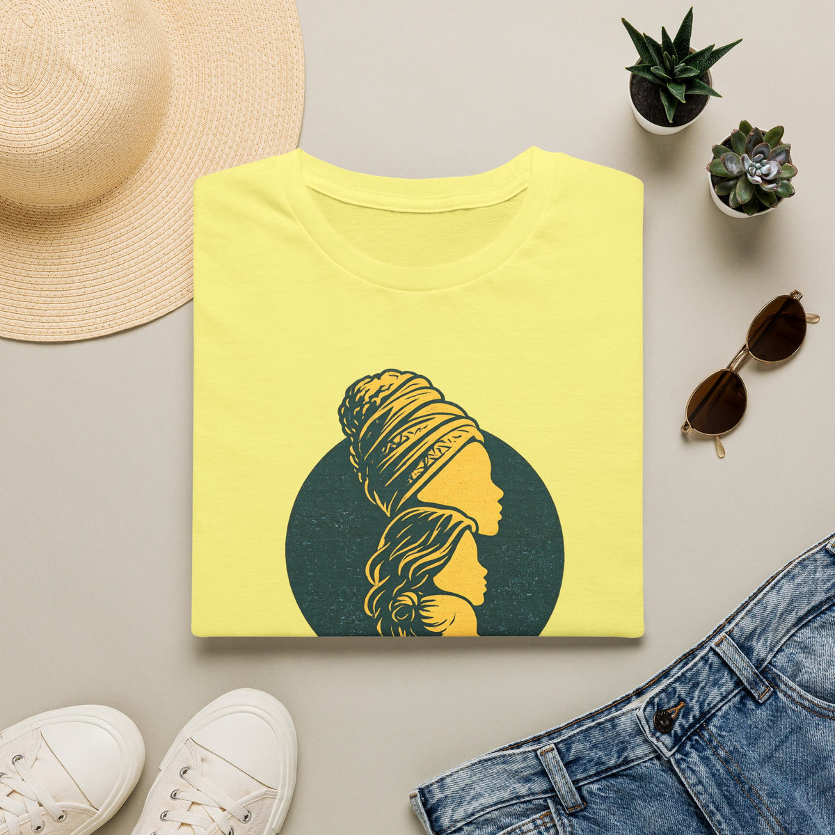 Generational Feminist Portrait Tee