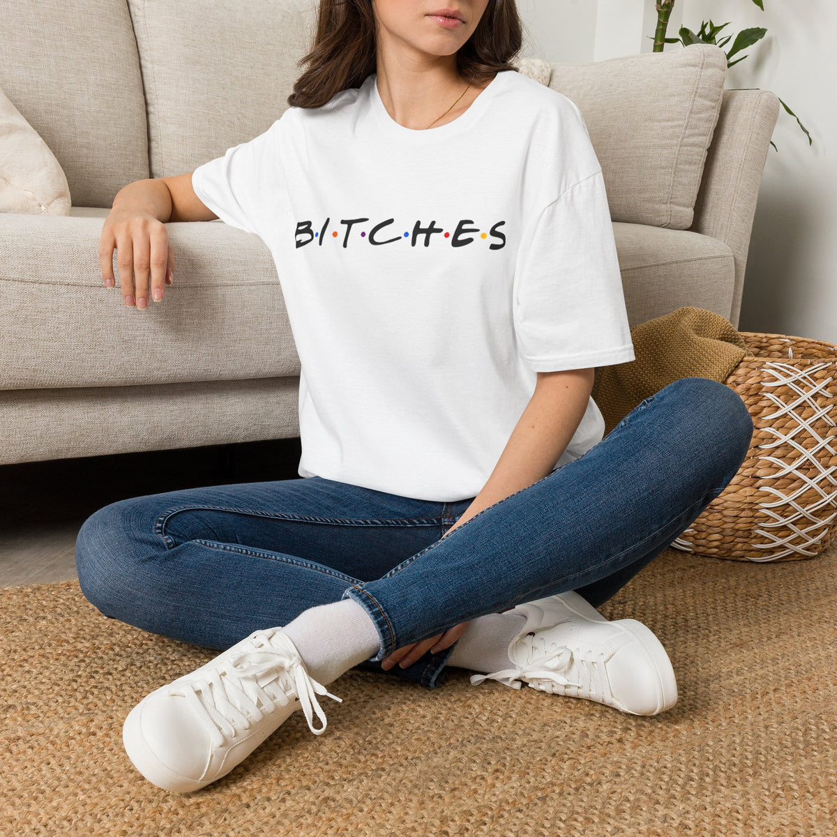 Bold Retro Sitcom Logo Tee
