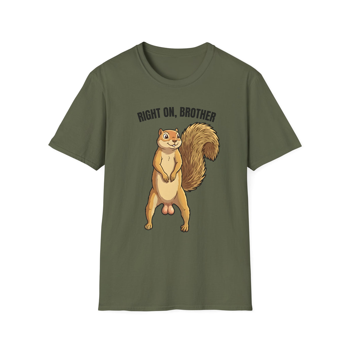 Right On Brother Squirrel T-Shirt
