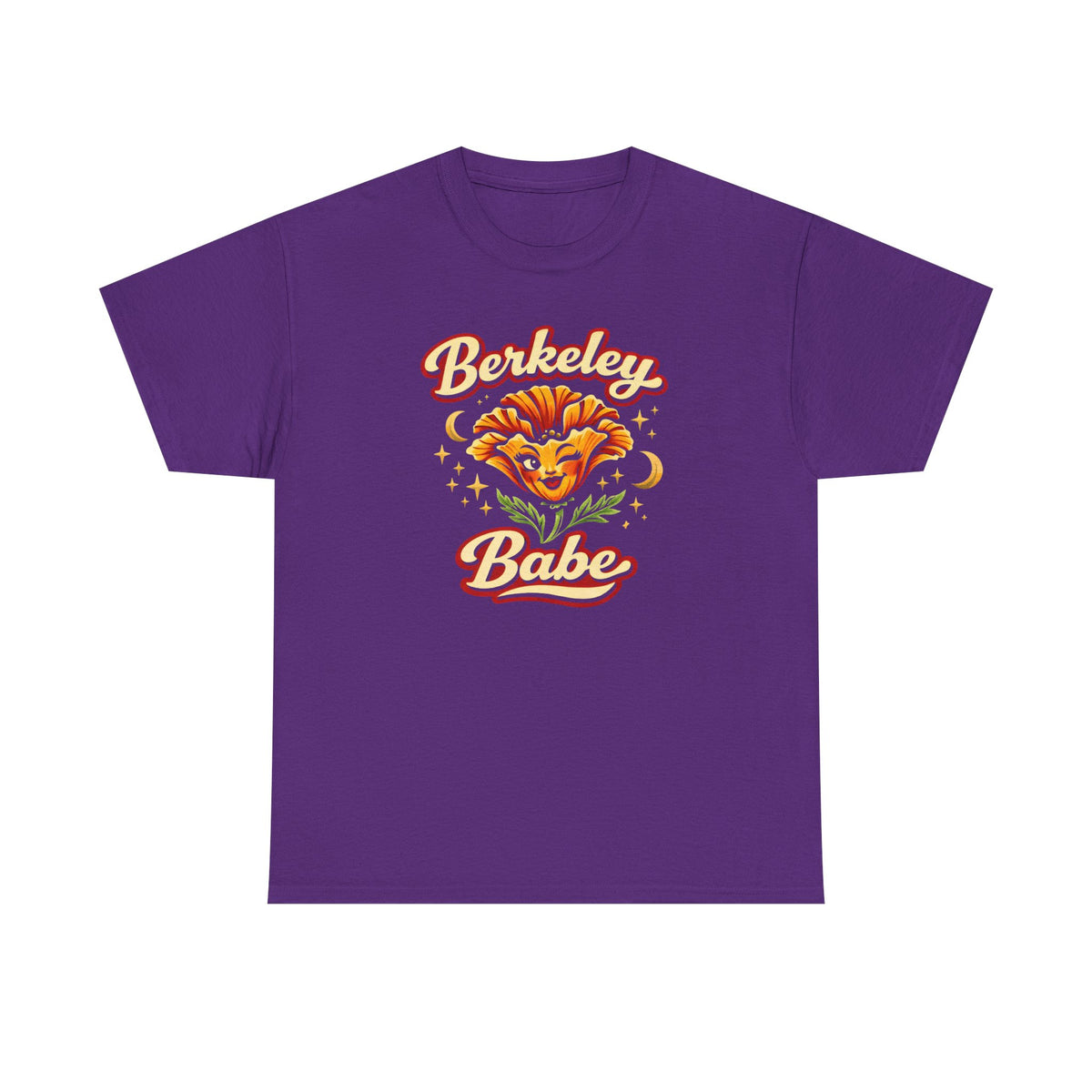 Berkeley Babe T-Shirt Retro Floral Tee