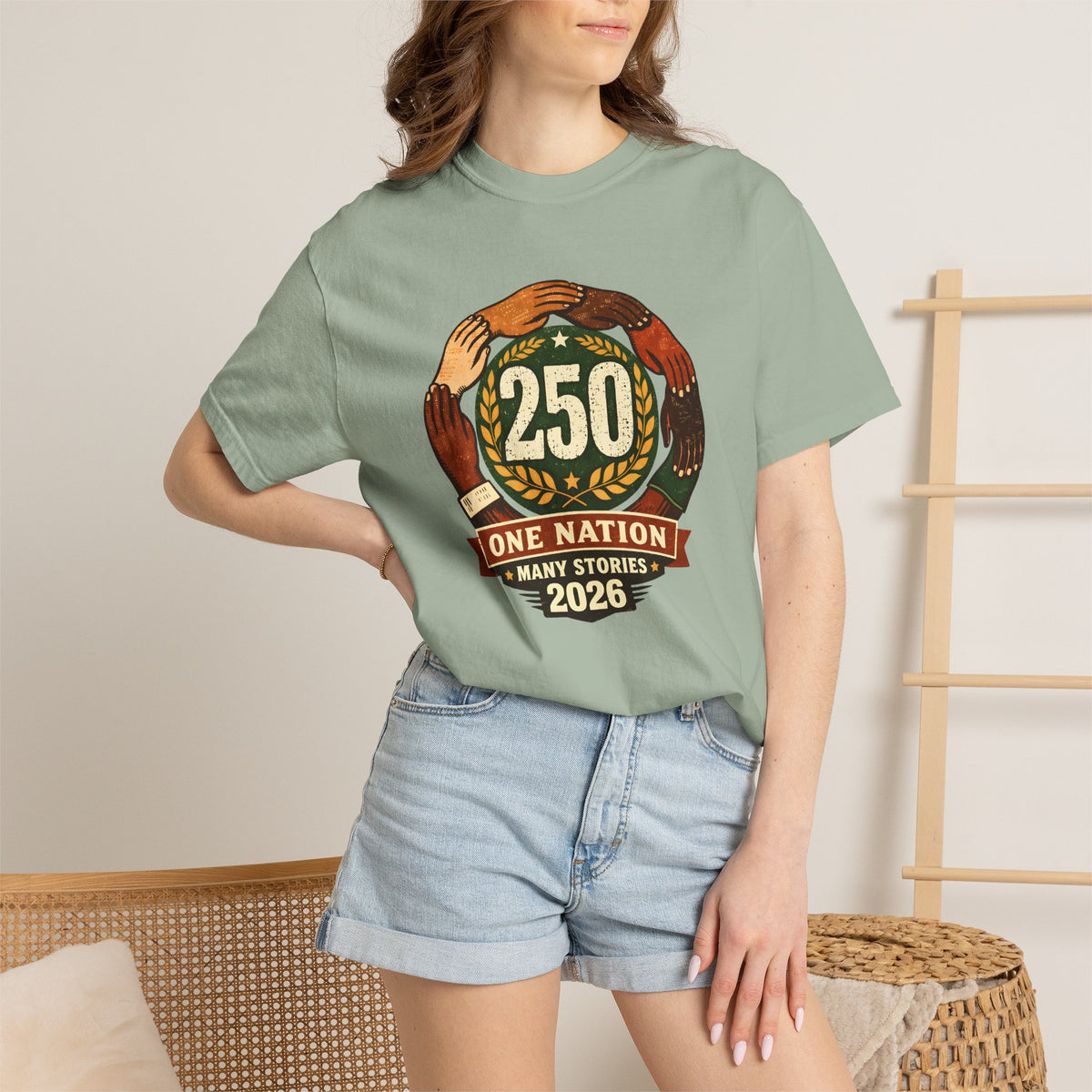 One Nation Many Stories Tee | 250th Anniversary T-Shirt