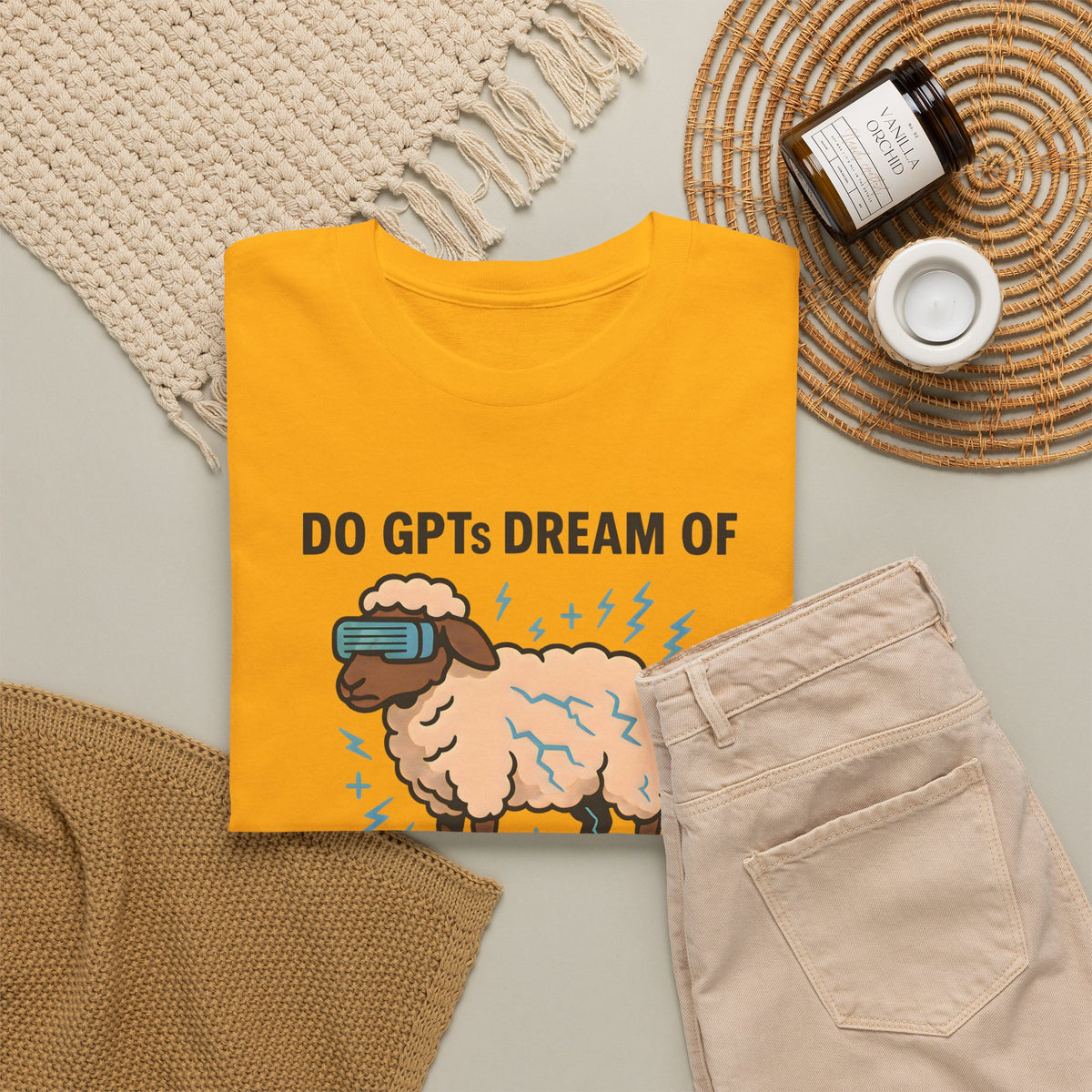 Do GPT Dream Electric Sheep T-Shirt | Philip K Dick Sci-Fi