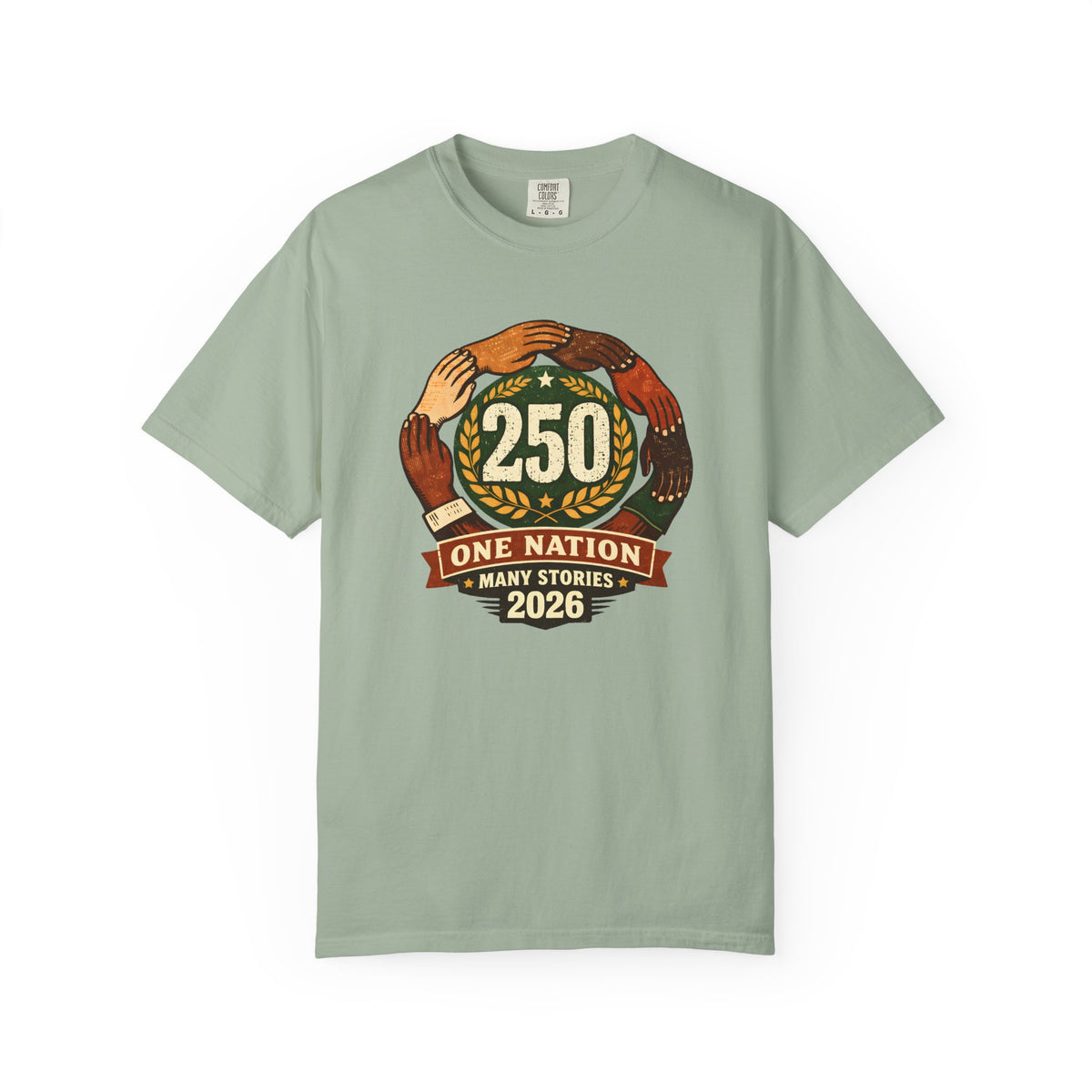 One Nation Many Stories Tee | 250th Anniversary T-Shirt