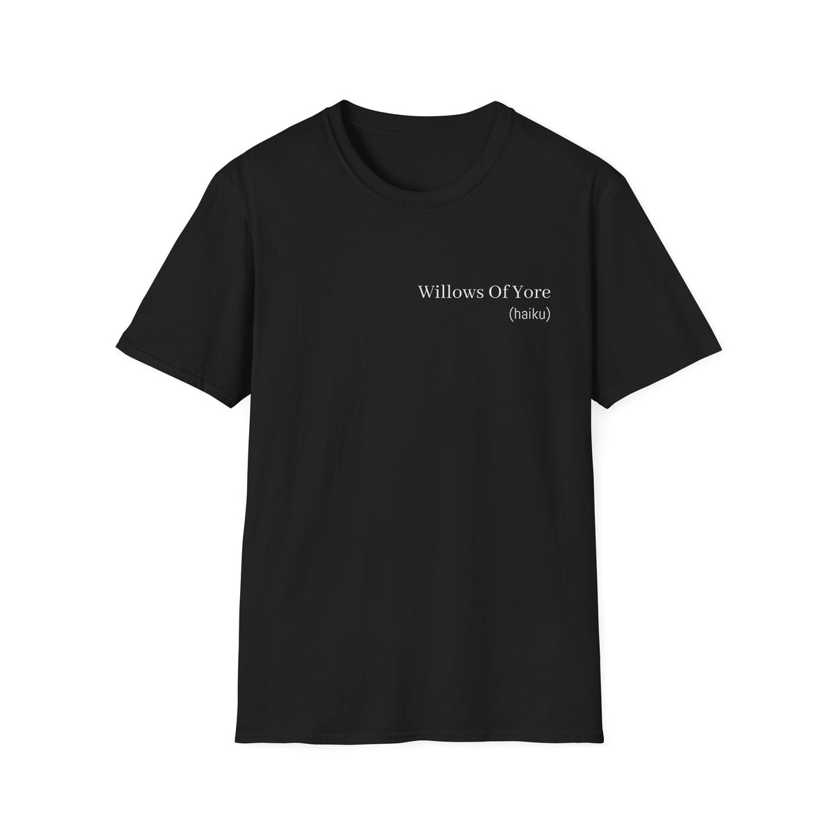 Willows of Yore- (poem)  || Wearable Literature Tee