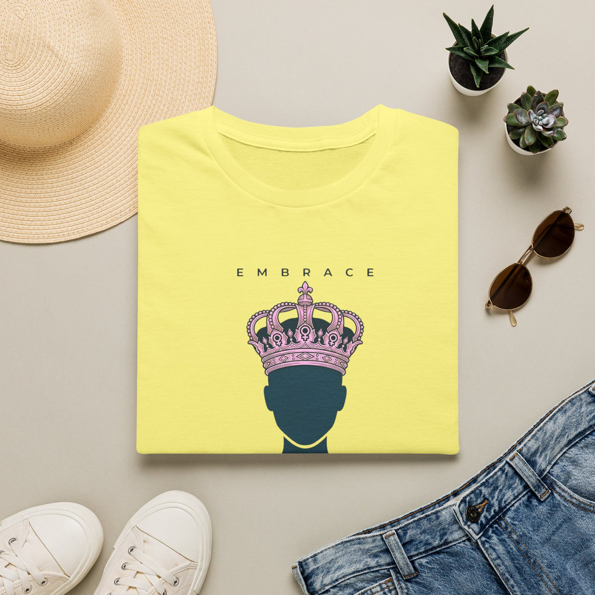 Embrace Matriarchy Crown T‑Shirt  Tee