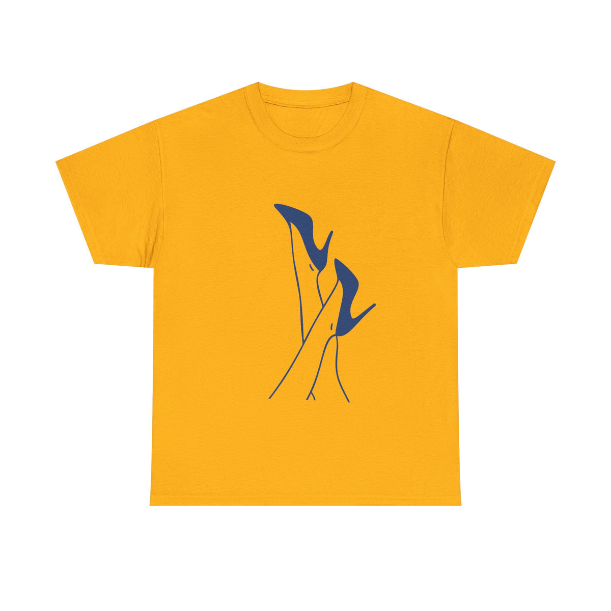 High Heels Silhouette Tee — Minimalist