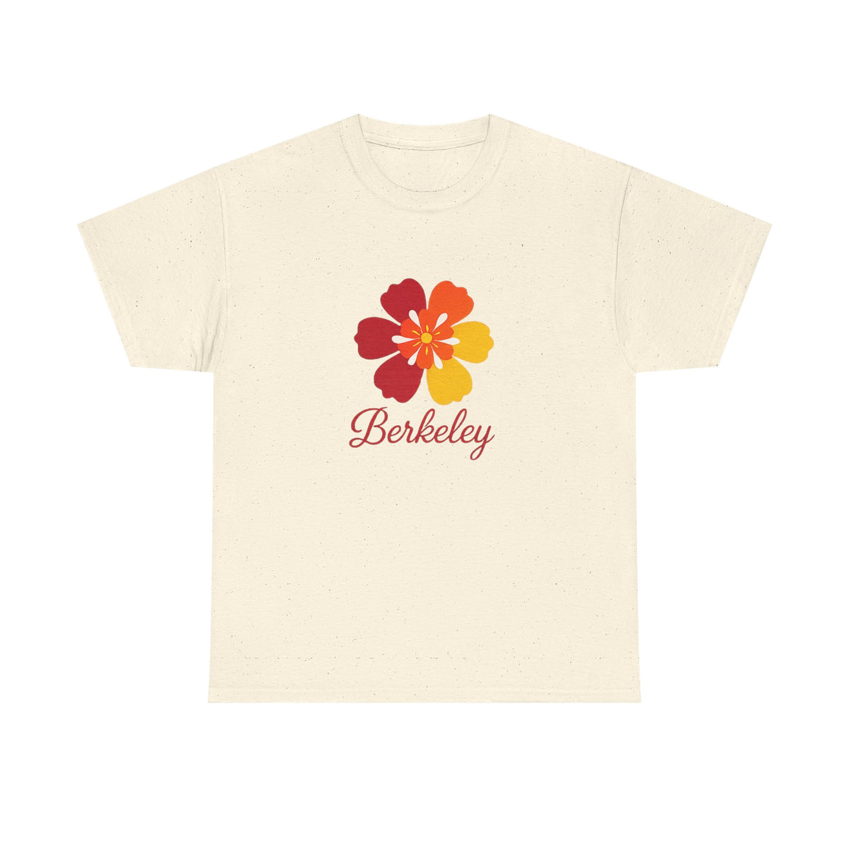 Berkeley Retro Spring Floral Script Tee