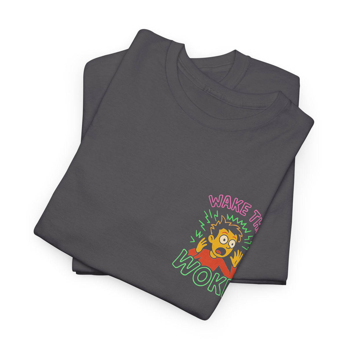 Retro Colorful Political Satire Shirt