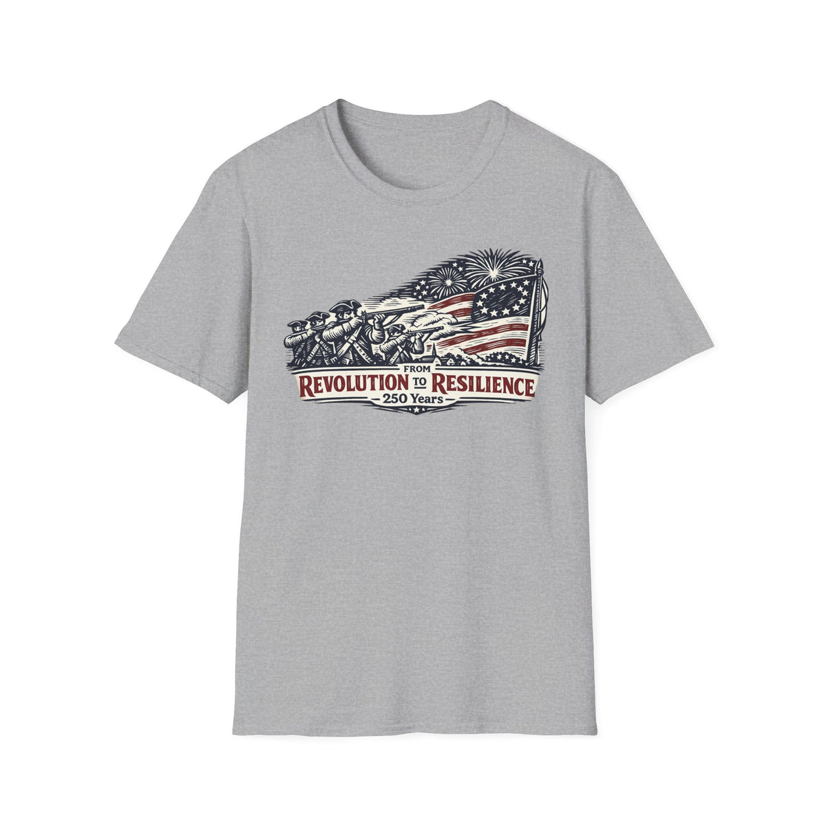 Revolution to Resilience T-Shirt | American 250