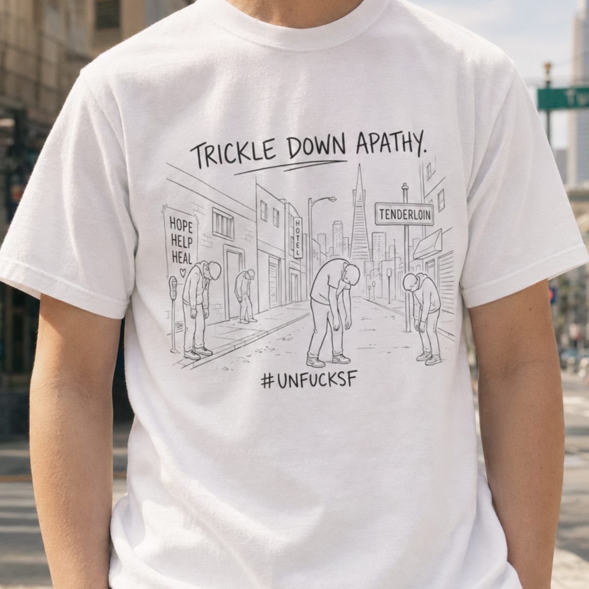 San Francisco Satire Graphic Tee
